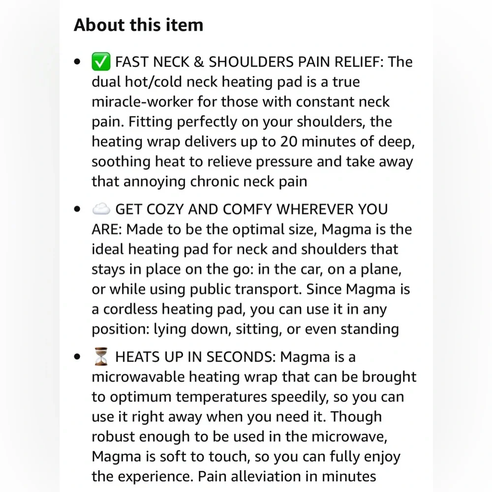 New! Microwaveable Heating Wrap - Picture 8 of 9